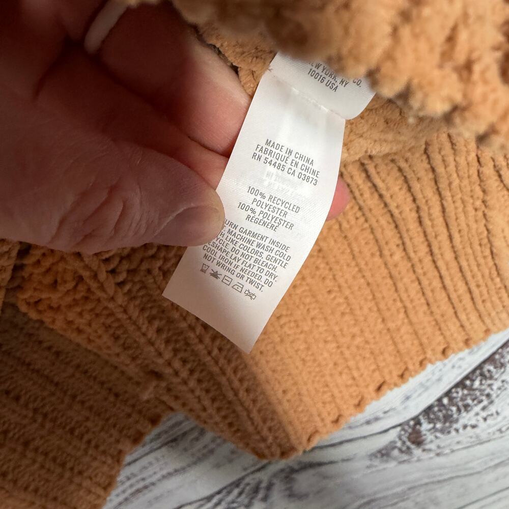 Aerie Oversized Cable Knit Quarter Zip Sweater Women’s Small - Picture 4 of 7